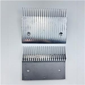 Sidewalk aluminum alloy comb plate